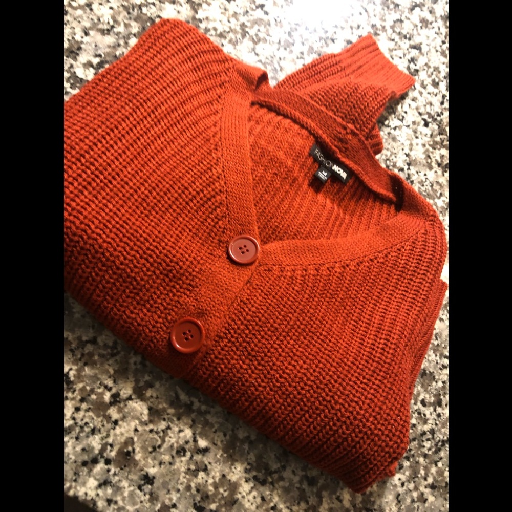 Rust Cardigan (Never Worn) View 3